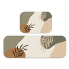 Kit 2 Tapetes Estampados para Cozinha Antiderrapante