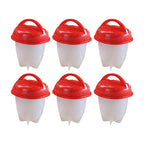 Kit Formas de Silicone para Cozinhar Ovos