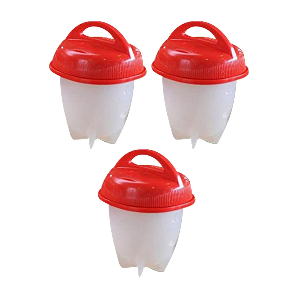 Kit Formas de Silicone para Cozinhar Ovos