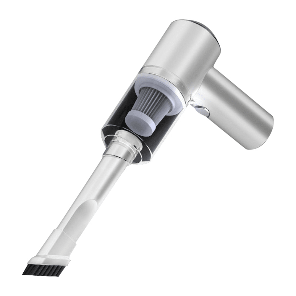 Aspirador de Pó Portátil Sem Fio com 2 Filtros