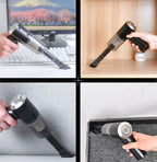 Aspirador de Pó Portátil Sem Fio com 2 Filtros