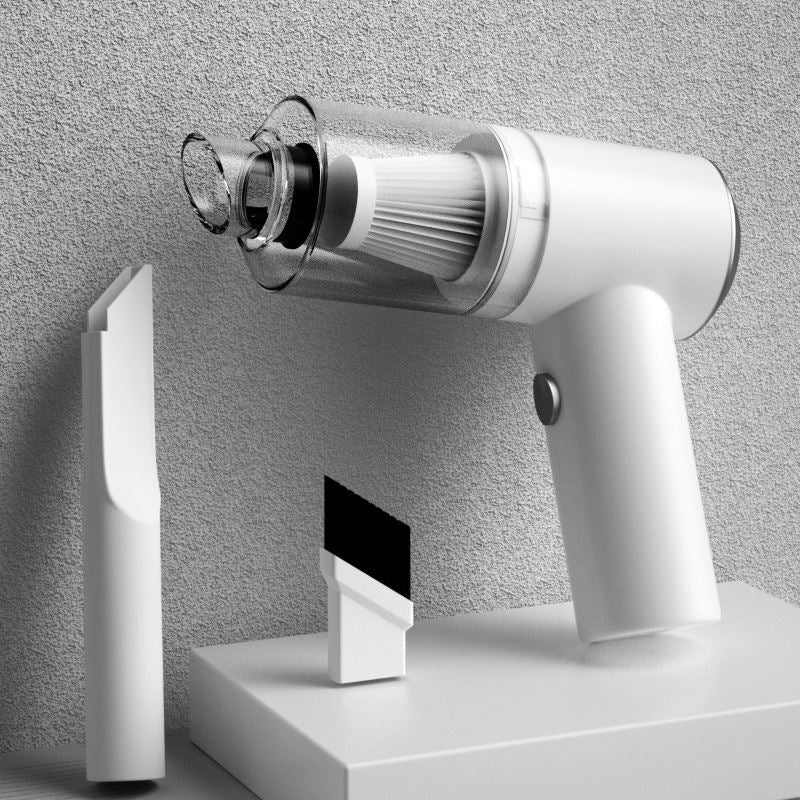 Aspirador de Pó Portátil Sem Fio com 2 Filtros