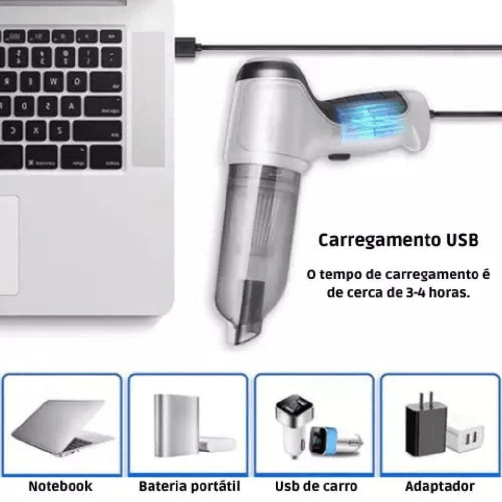 Aspirador Pacheco FlexClean 4 em 1