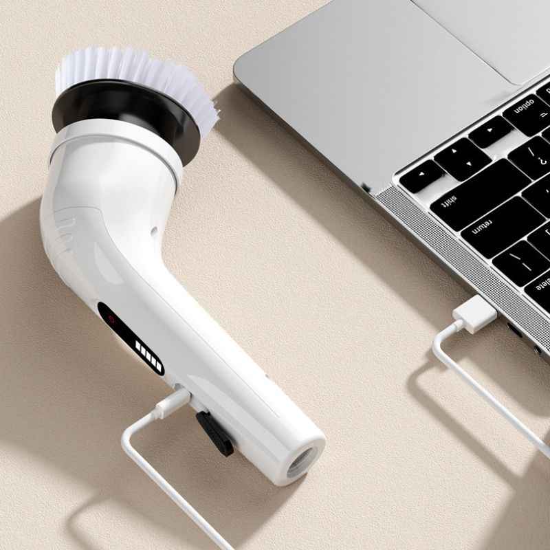 Escovão Elétrico para Limpeza Multiuso 7 em 1