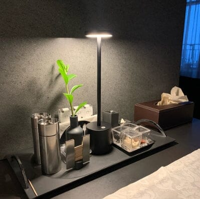 Luminária Abajur de Mesa Recarregável Sem Fio Led