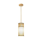 Lustre Pendente de Bambu