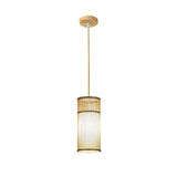 Lustre Pendente de Bambu