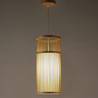 Lustre Pendente de Bambu