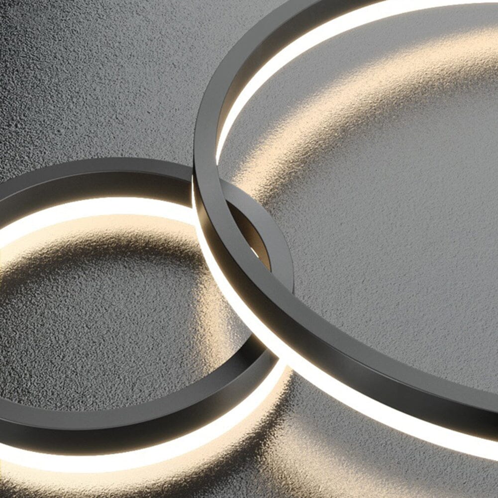 Lustre Pendente Triplo Led Circular Milan