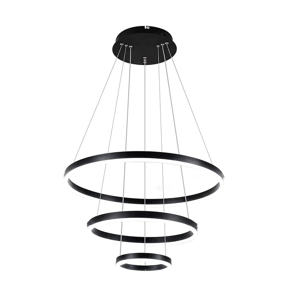 Lustre Pendente Triplo Led Circular Milan
