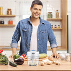 Mini Porcessador Elétrico - Multiuso Automático