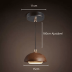 Pendente em Madeira Estilo Rustico