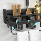 Prateleira Organizadora para Utensílios e Temperos de Cozinha