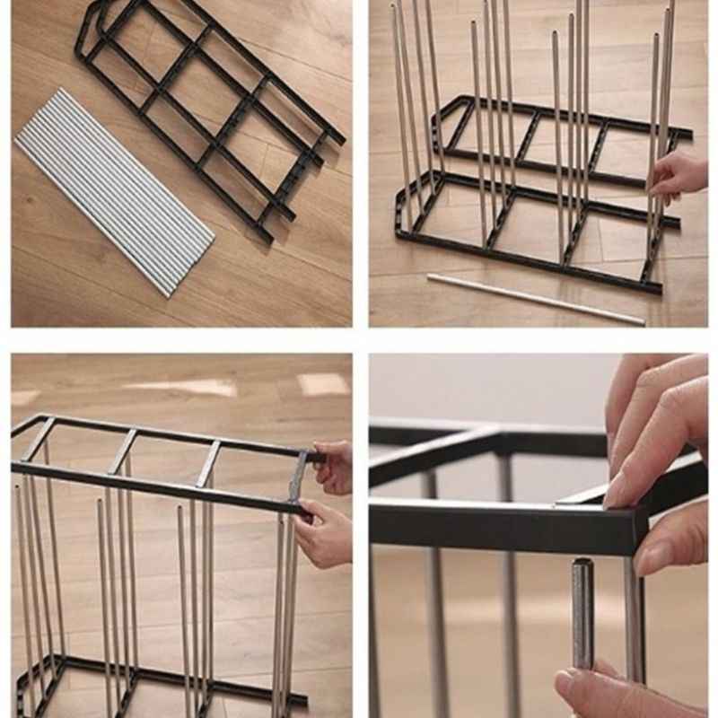 Sapateira Organizadora Vertical com 4 Andares